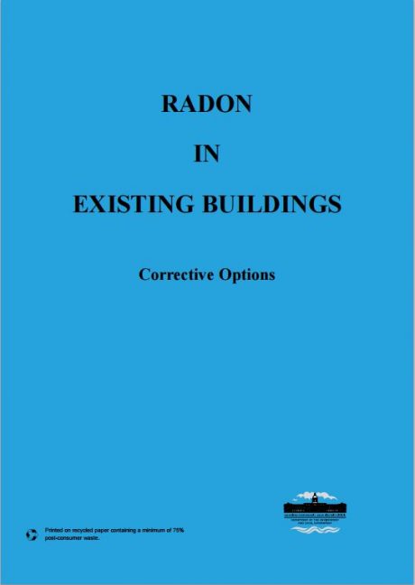 Radon in existing buildings: Corrective options