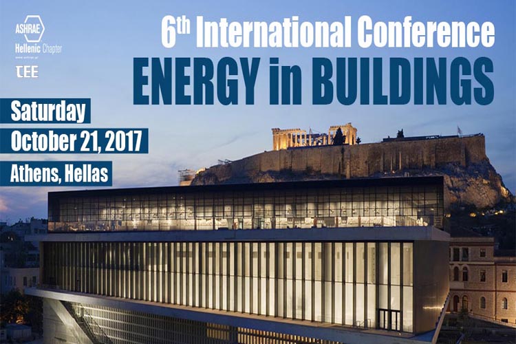ENERGY in BUILDINGS 2017 International Conference